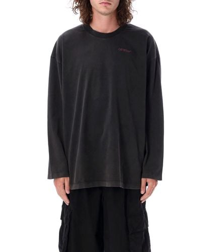 Bacchus skate langarmshirt - Off-White - Modalova