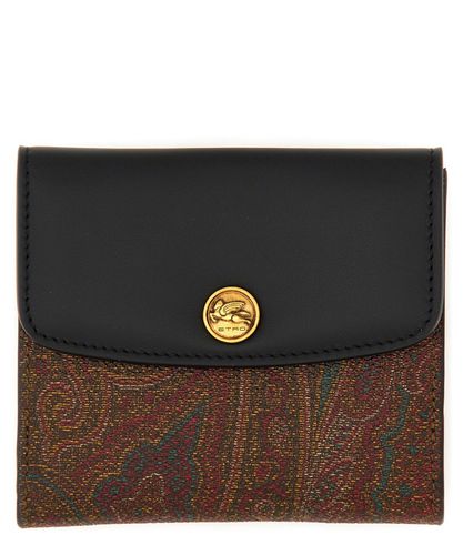 Portafoglio paisley - Etro - Modalova