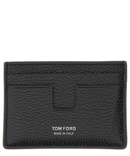 Porta carte di credito t line classic - Tom Ford - Modalova