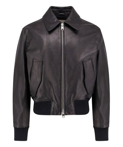 Leather jackets - AMI Paris - Modalova