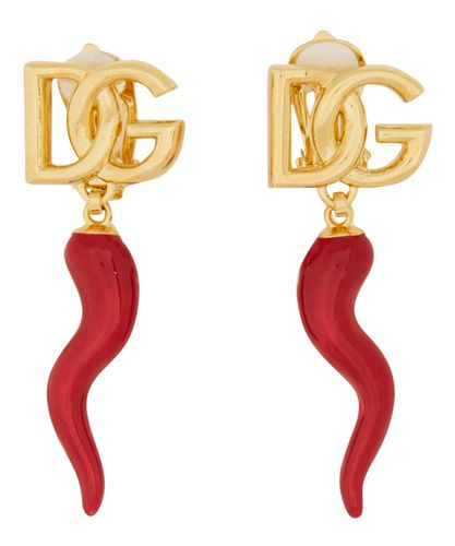 Creole Earrings - Dolce & Gabbana - Modalova