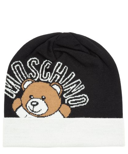 Teddy Bear Beanie - Moschino - Modalova