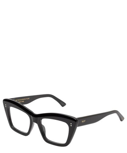 Eyeglasses NUMERO 107 BLACK - Retrosuperfuture - Modalova