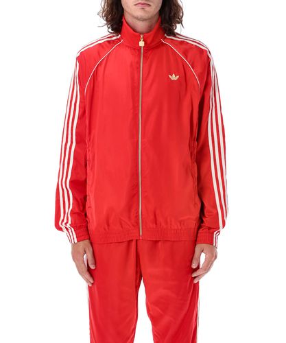 Felpa con zip - Adidas - Modalova