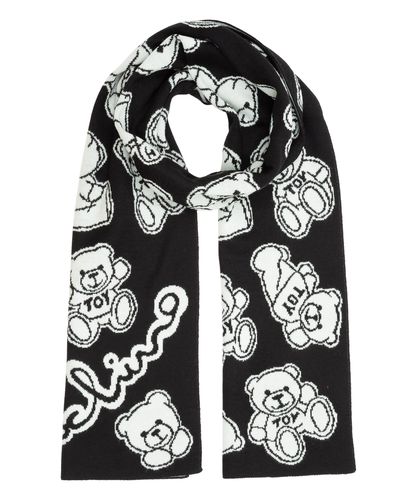 Teddy Bear Wool scarf - Moschino - Modalova