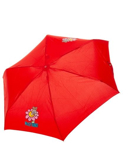 Supermini Flower Bear Umbrella - Moschino - Modalova