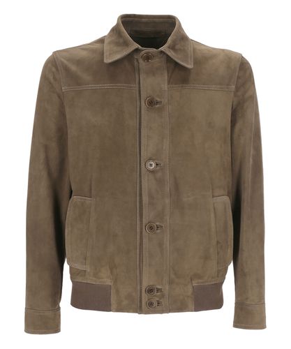 Leather jackets - Salvatore Ferragamo - Modalova