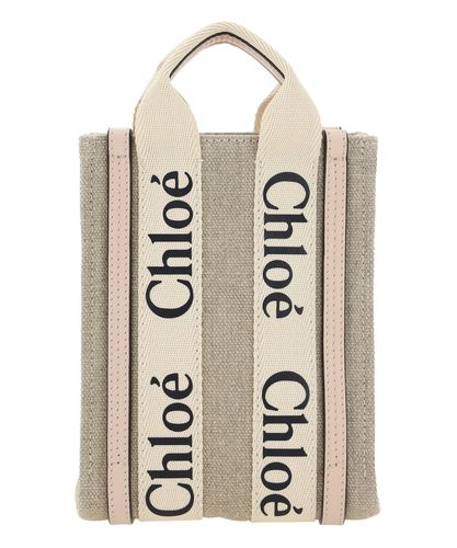 Woody Mini North South Handbag - Chloé - Modalova