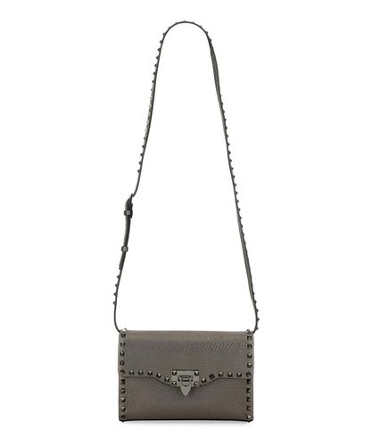 Borsa a spalla rockstud small - Valentino Garavani - Modalova