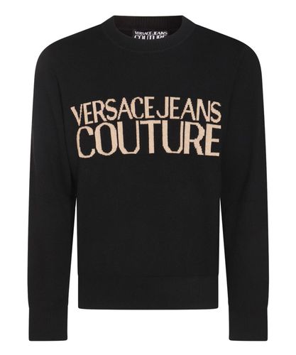 Logo pullover - Versace Jeans Couture - Modalova