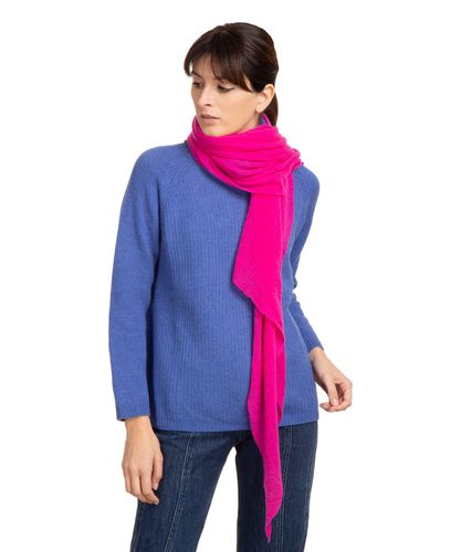 Sciarpa cashmere - Pin1876 by Botto Giuseppe - Modalova