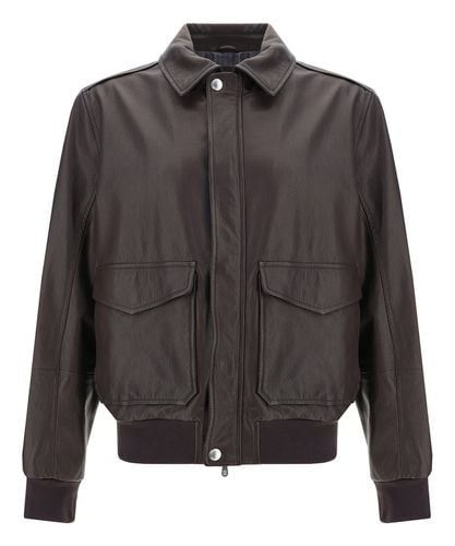 Leather jackets - Brunello Cucinelli - Modalova