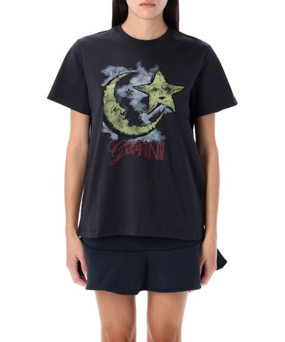 Moon Light T-shirt - GANNI - Modalova