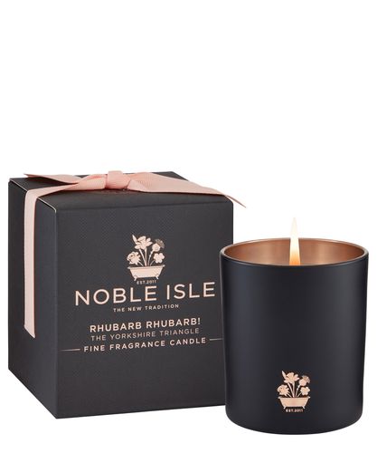 Rhubarb rhubarb! luxury scented candle 200 g - Noble Isle - Modalova