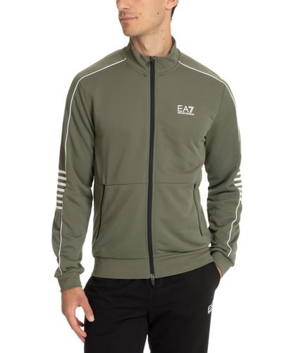 Zip-up sweatshirt - EA7 Emporio Armani - Modalova