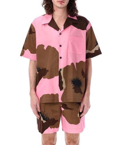 Flower Portrait Short sleeve shirt - Valentino Garavani - Modalova