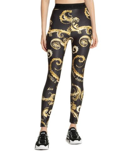 Chromo couture leggings - Versace Jeans Couture - Modalova