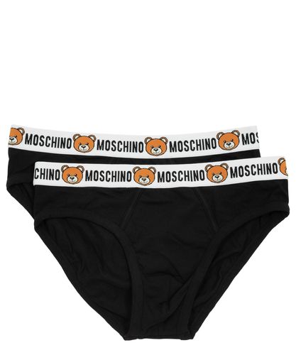 Teddy Bear Briefs - Moschino Underwear - Modalova