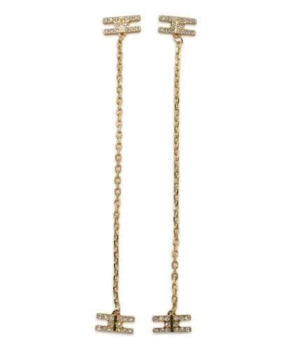 Double C Earrings - Elisabetta Franchi - Modalova