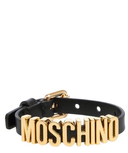 Logo lettering armband - Moschino - Modalova