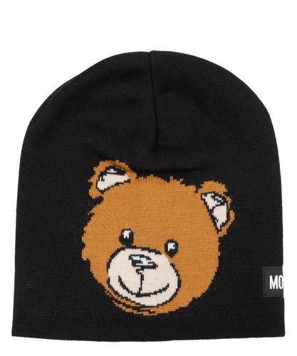 Teddy Bear Beanie - Moschino - Modalova