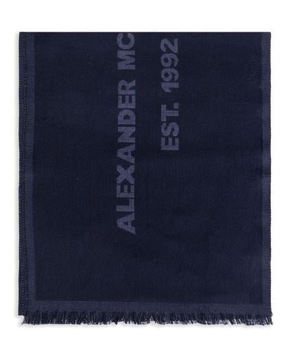 Wool scarf - Alexander McQueen - Modalova