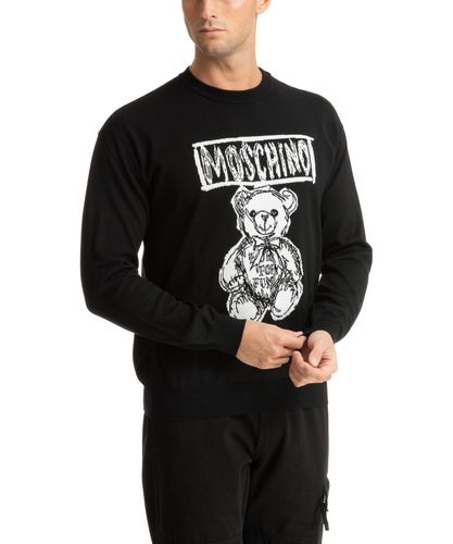 Teddy bear pullover - Moschino - Modalova