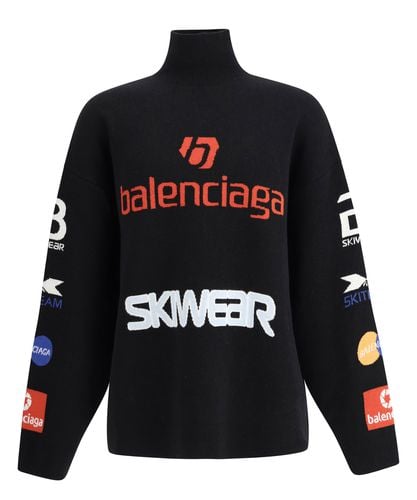 Maglione collo alto - Balenciaga - Modalova