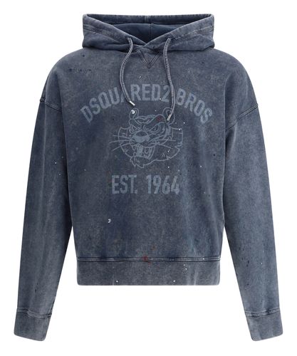 Marble dyed kapuzenpullover - Dsquared2 - Modalova