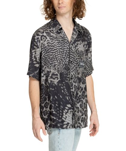 Animalier Short sleeve shirt - Versace Jeans Couture - Modalova