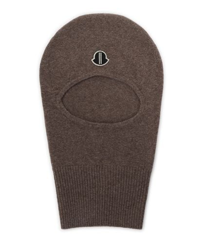 Moncler x Rick Owens Ski mask - Moncler - Modalova