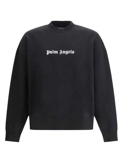 Classic Logo Sweatshirt - Palm Angels - Modalova