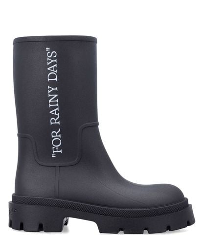 Reboot Rainy Days Rain boots - Off-White - Modalova