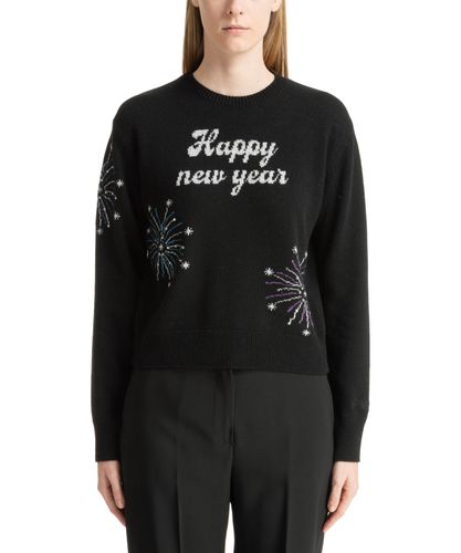 Happy New Year Sweater - MC2 Saint Barth - Modalova