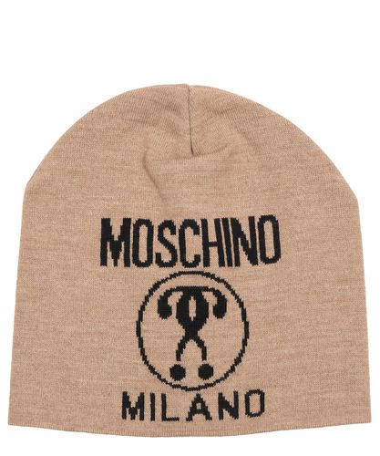 Double question mark mütze - Moschino - Modalova