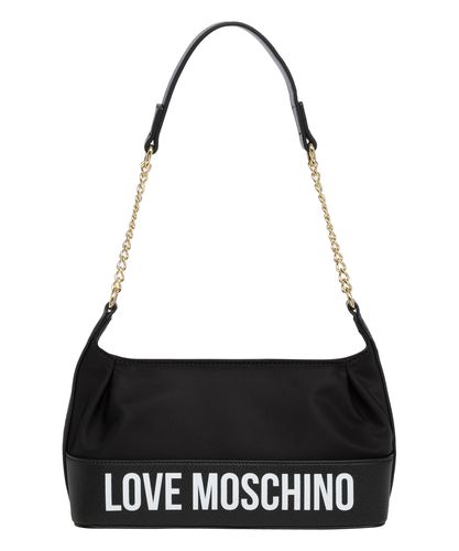 Logo print schultertasche - Love Moschino - Modalova