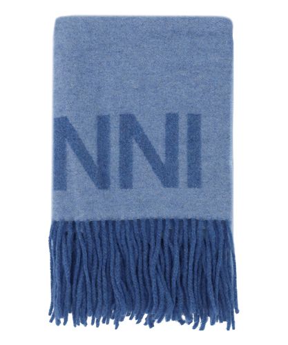 Wool scarf - GANNI - Modalova