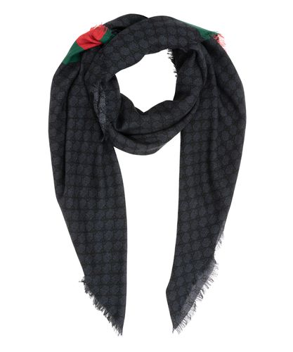 GG Jacquard Wool scarf - Gucci - Modalova