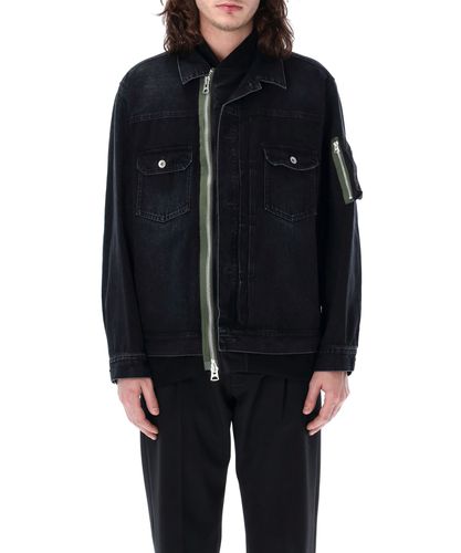 Denim jacket - Sacai - Modalova