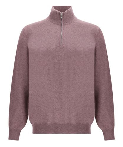 Roll-neck sweater - Brunello Cucinelli - Modalova