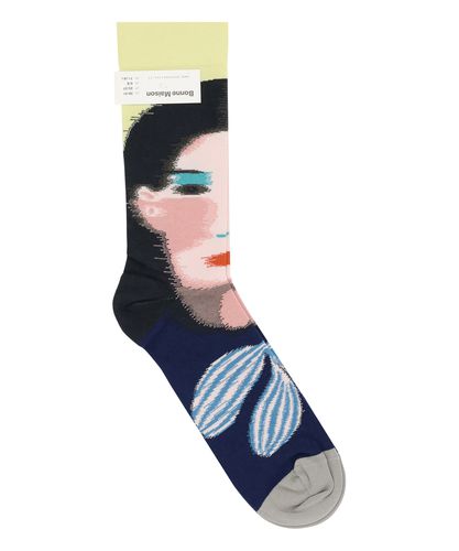 Face canary socken - Bonne Maison - Modalova