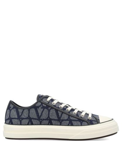 Sneakers toile iconographe totaloop - Valentino Garavani - Modalova