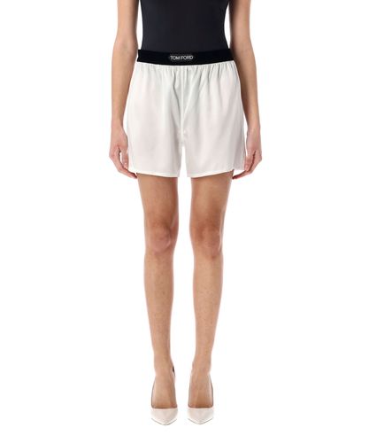 Logo Shorts - Tom Ford - Modalova