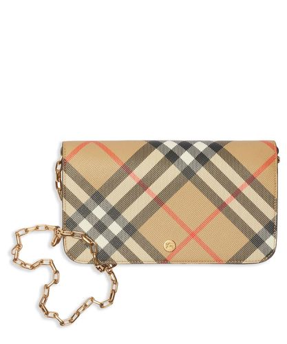 Borsa a tracolla check - Burberry - Modalova