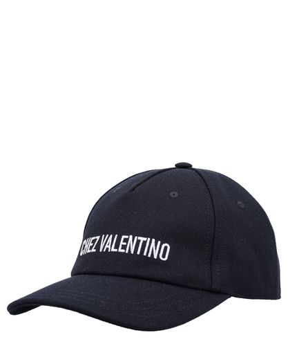 Cappello con visiera chez valentino - Valentino Garavani - Modalova