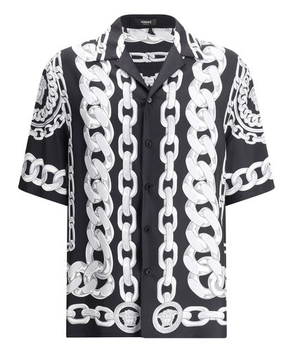 Camicia maniche corte la medusa - Versace - Modalova