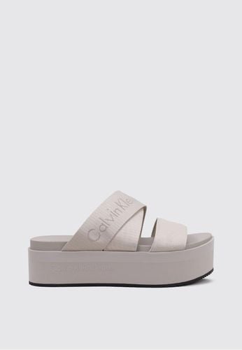 FLATFORM SANDAL WEBBING IN MR 37 - CALVIN KLEIN - Modalova