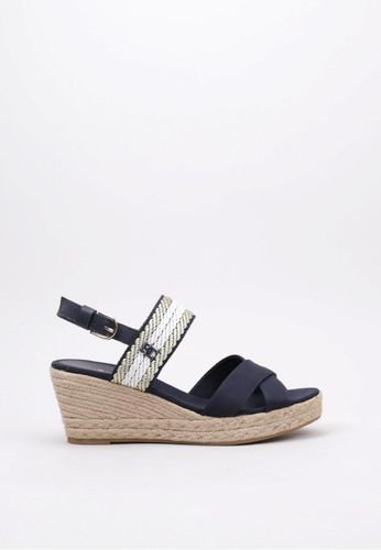 GOLDEN WEBBING MID WEDGE 37 - TOMMY HILFIGER - Modalova