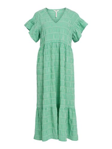 Gingham Maxi Dress - Object Collectors Item - Modalova