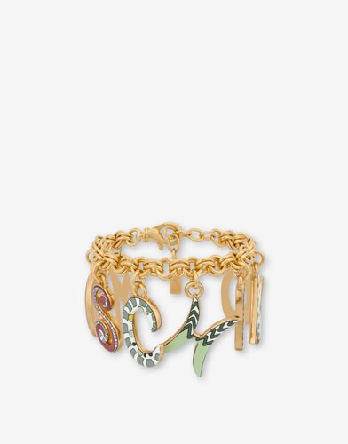 Pulsera 60's Lettering - Moschino - Modalova